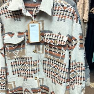 Geometric Patterned Jacket